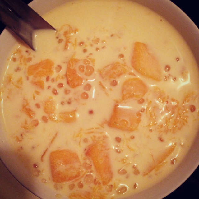 芒果椰浆西米露