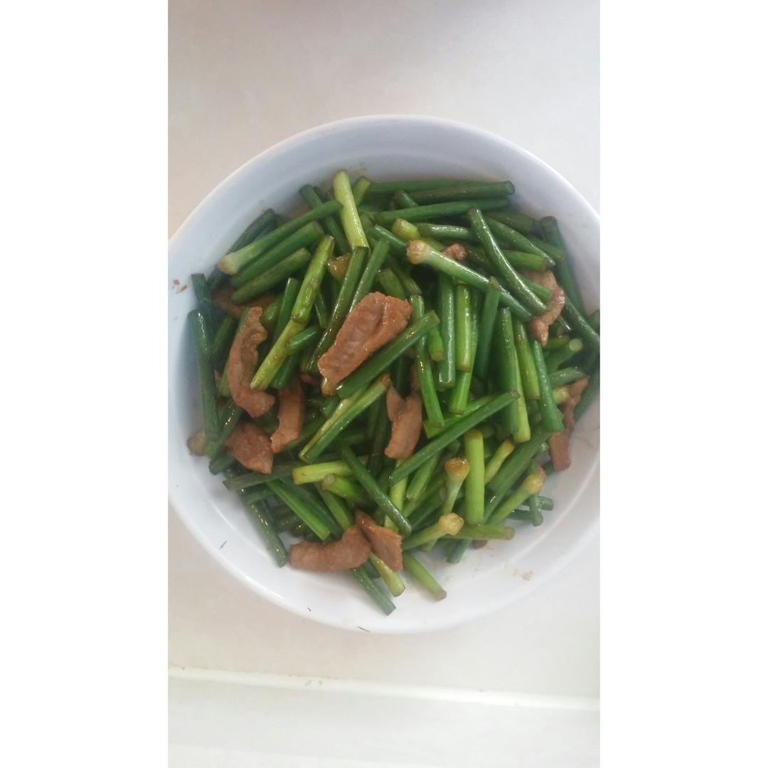 蒜薹炒肉