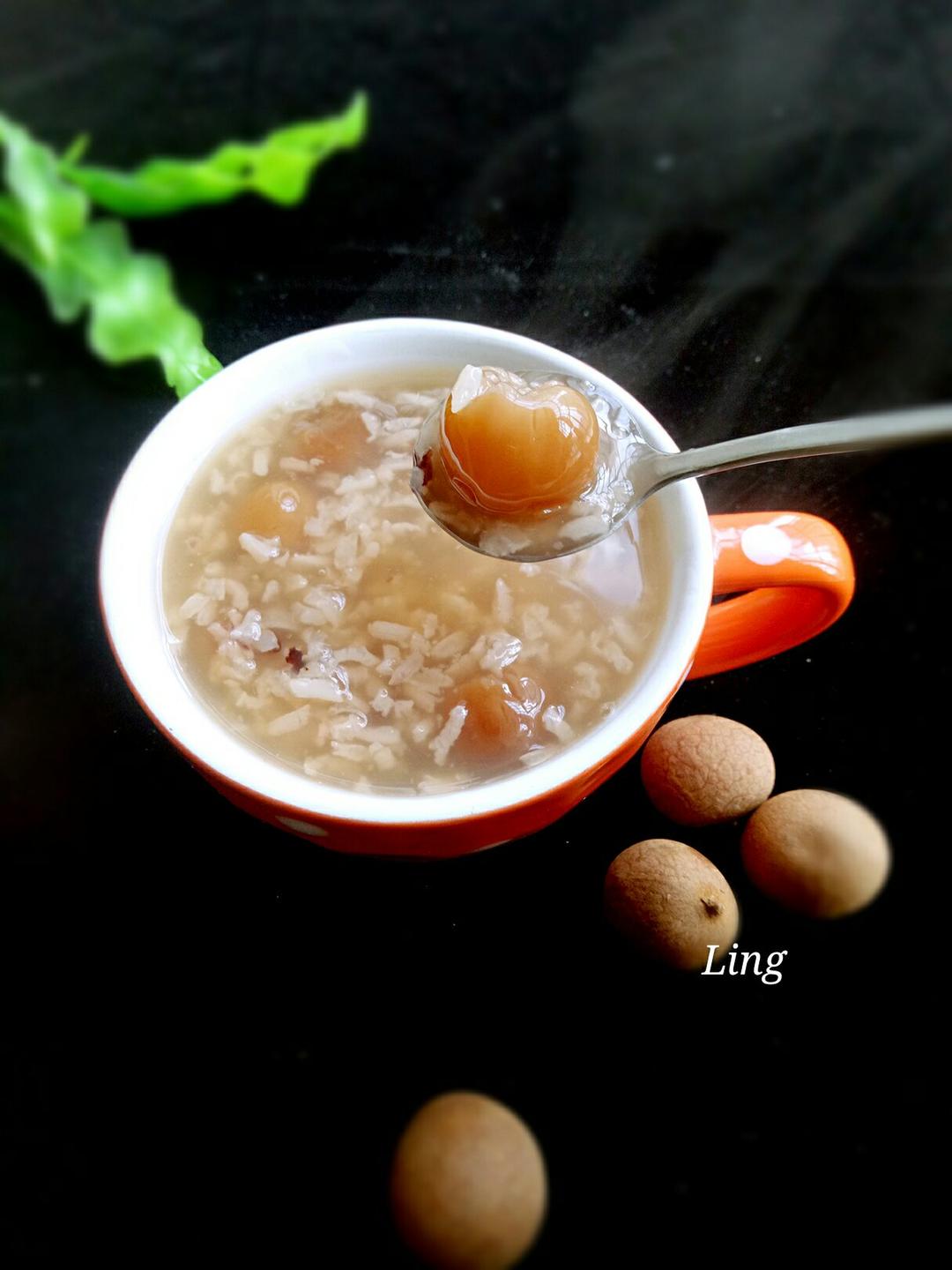 彩色铃铛做的龙眼粥