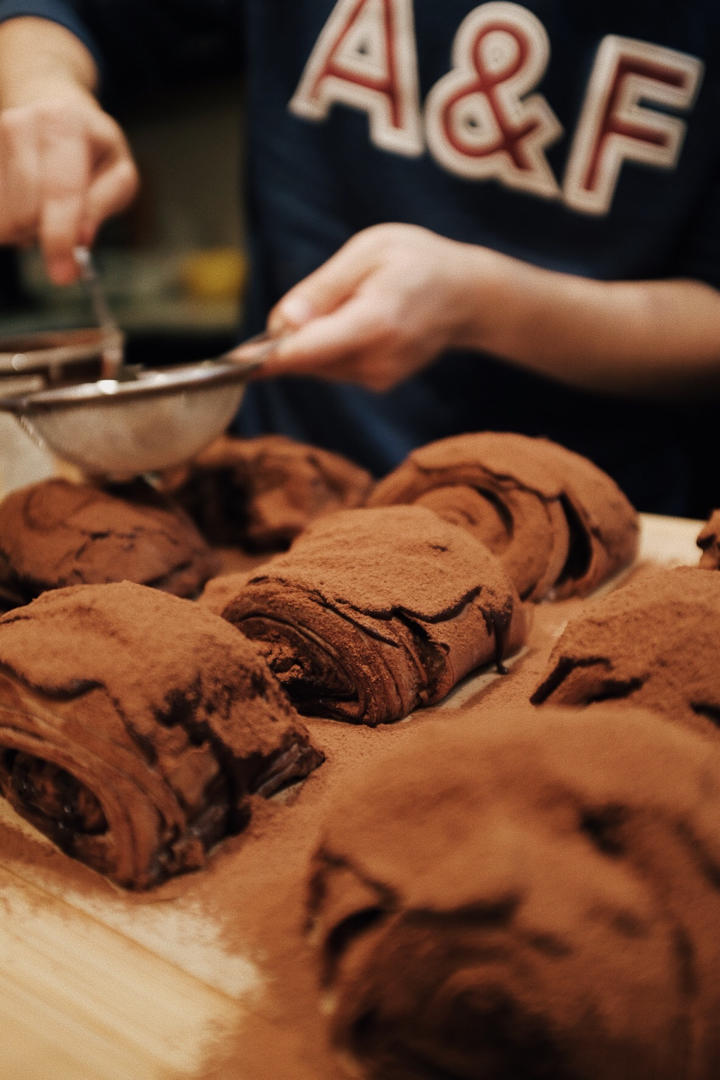 脏脏包-可颂牛角包Chocolate Croissants