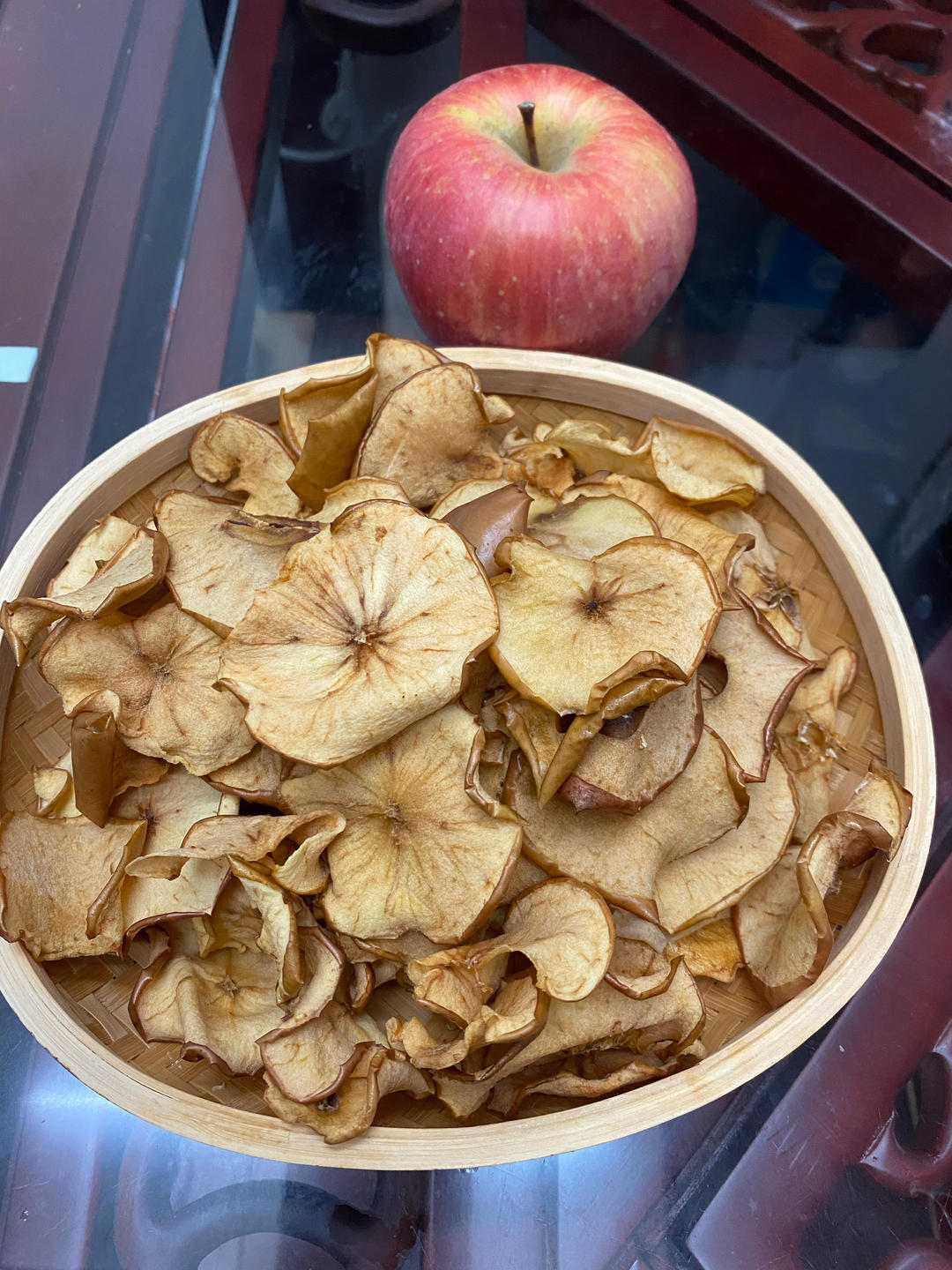 微波炉苹果脆片