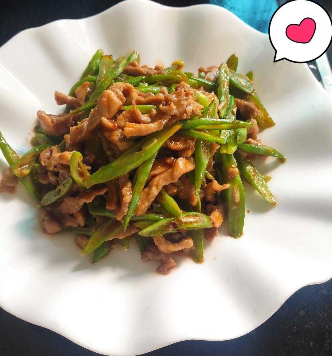 豆角丝炒肉