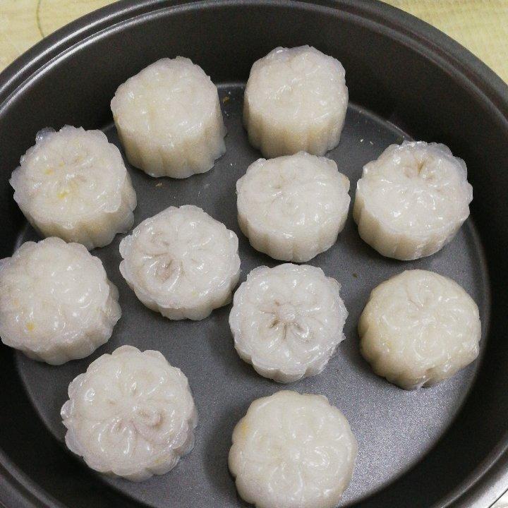 豆沙水晶饼