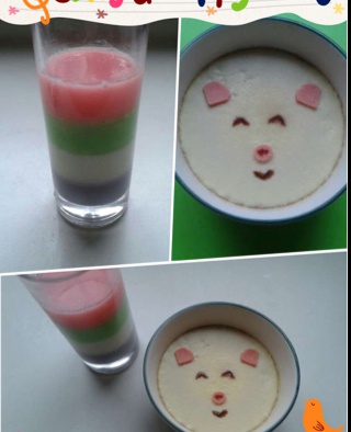 小猪蛋羹