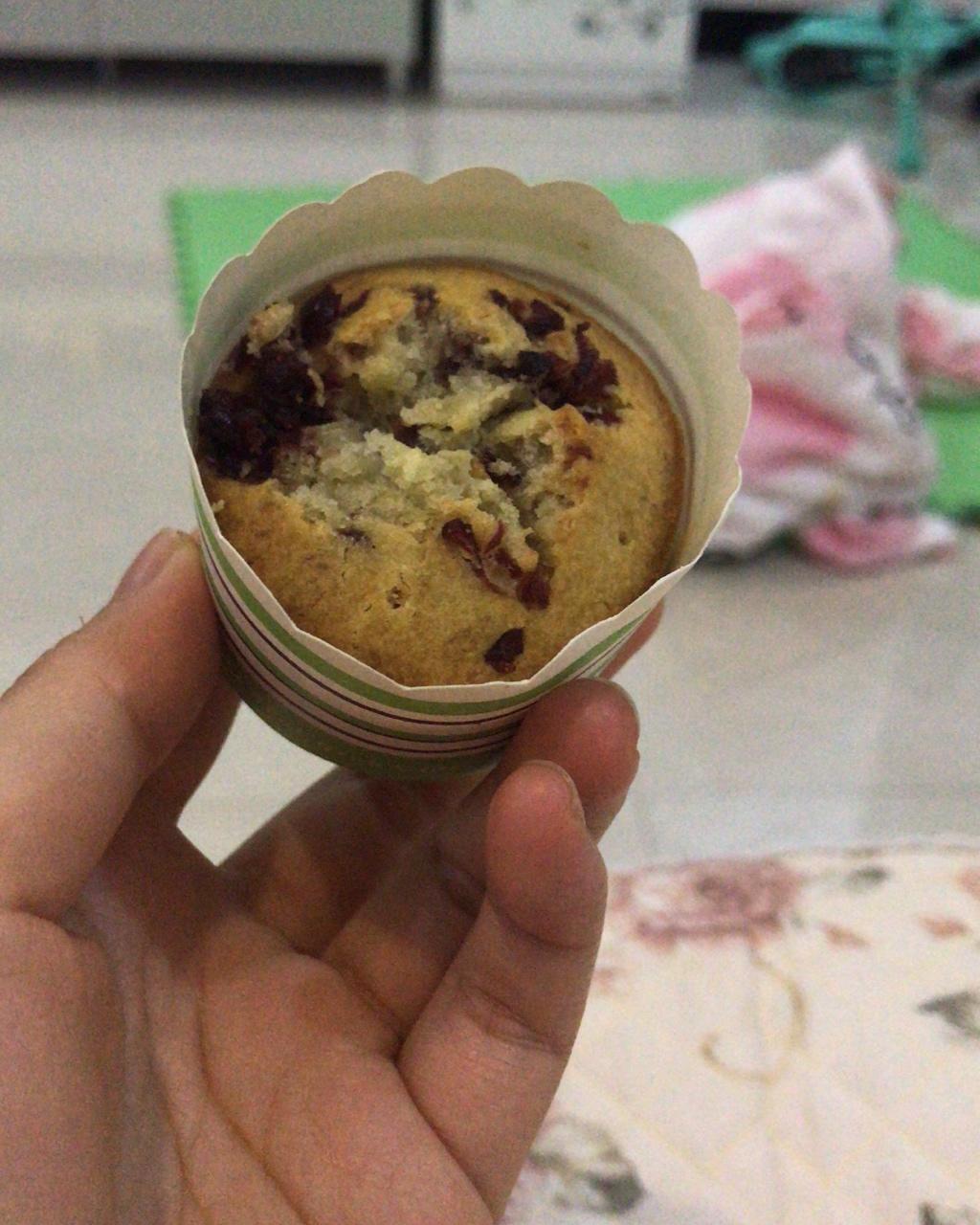 少女心的香蕉蔓越莓玛芬