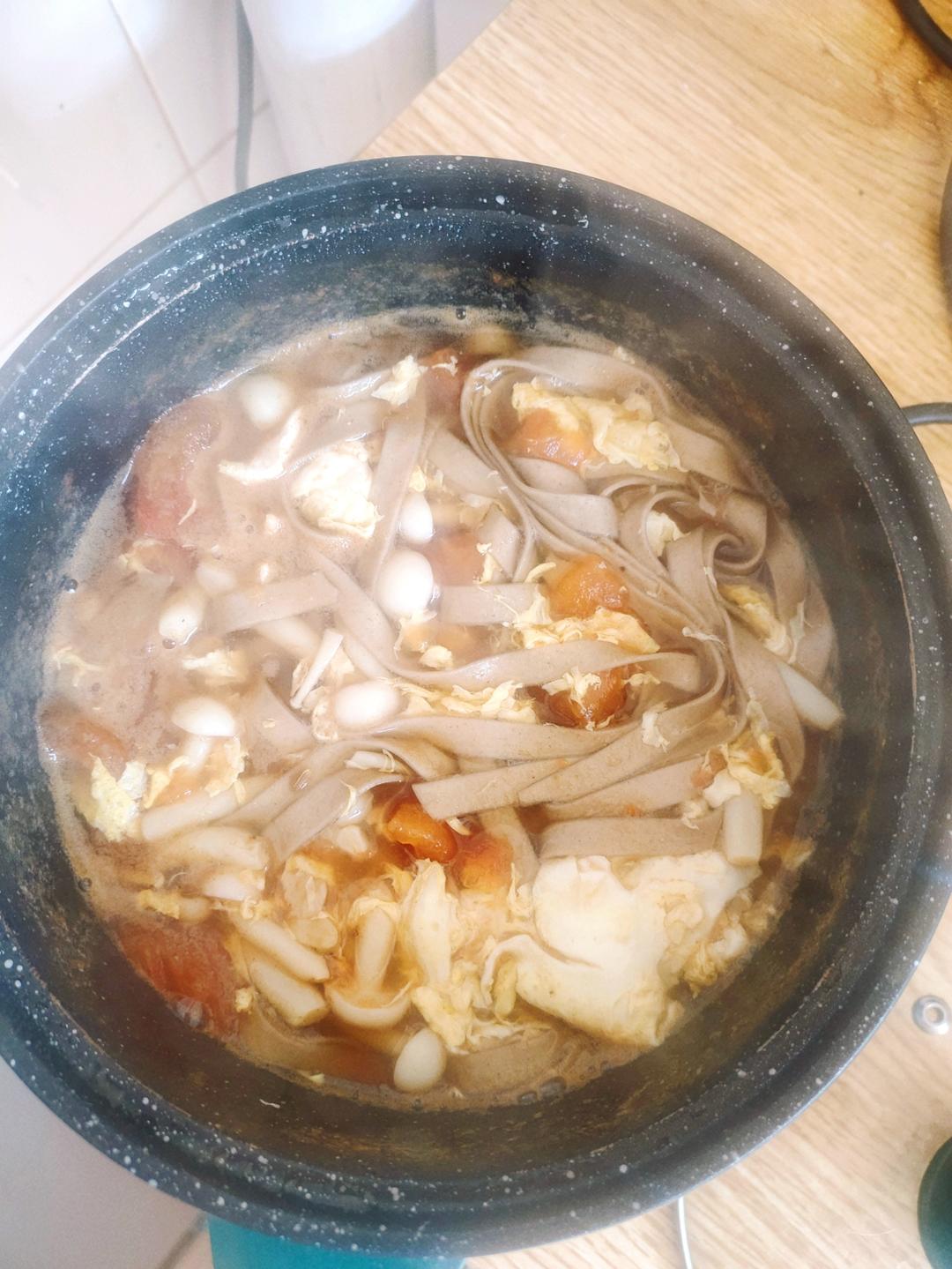 番茄白玉菇汤