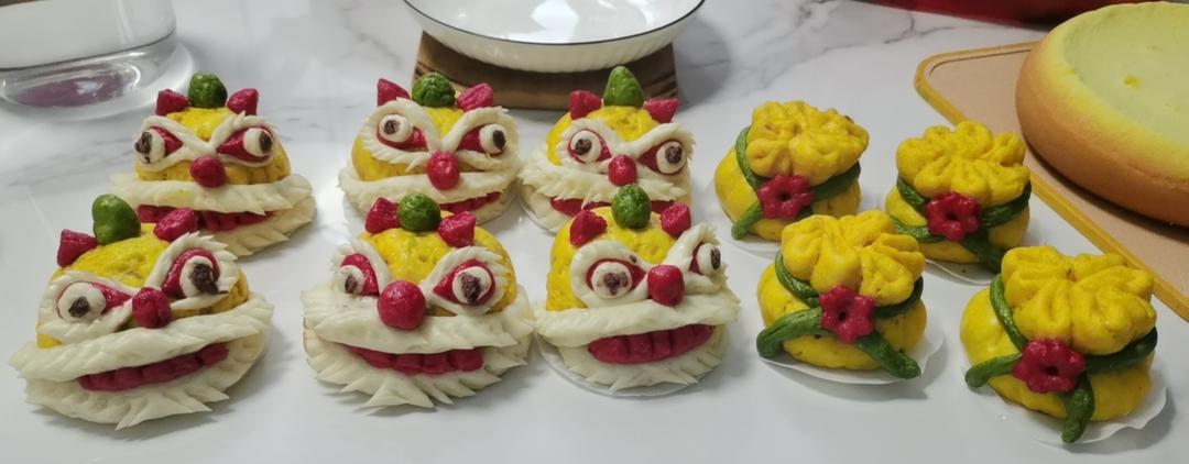 🧨国潮来袭｜醒狮馒头