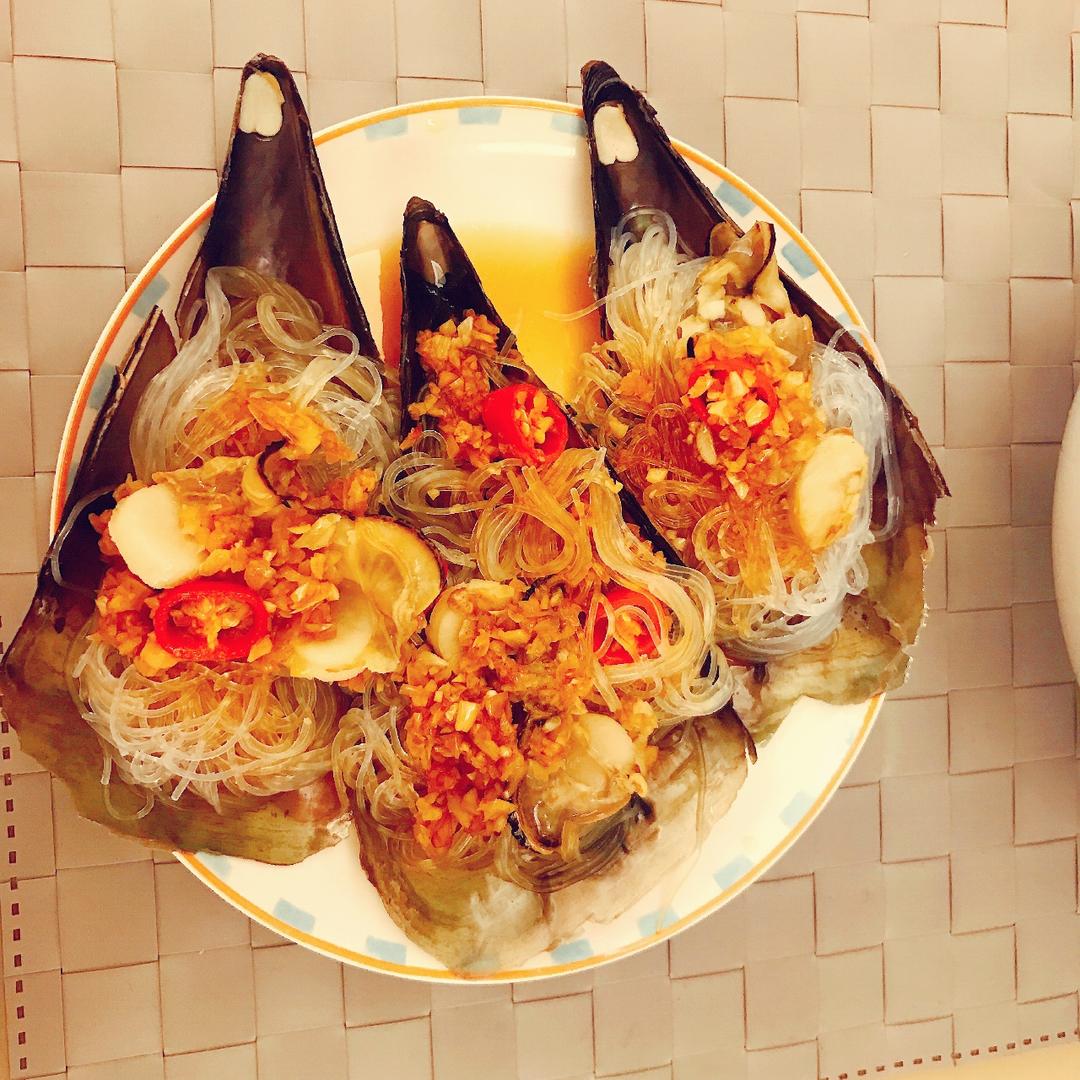 蒜蓉粉丝蒸带子