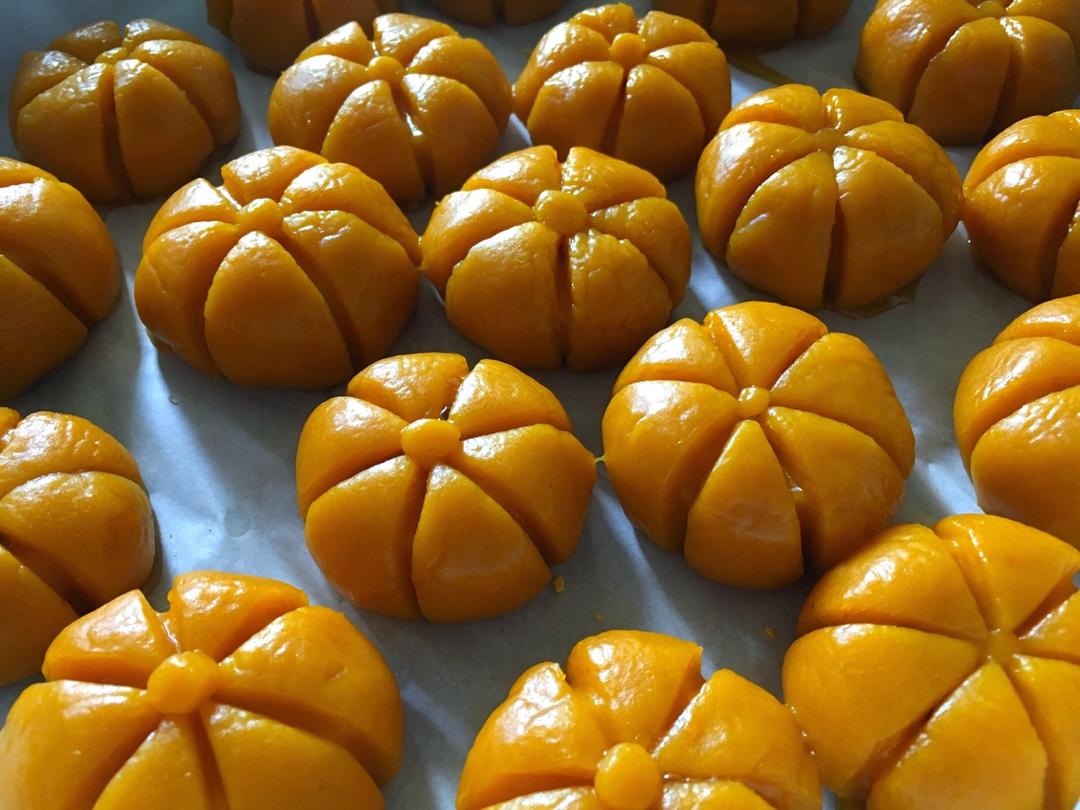 Q弹南瓜饼