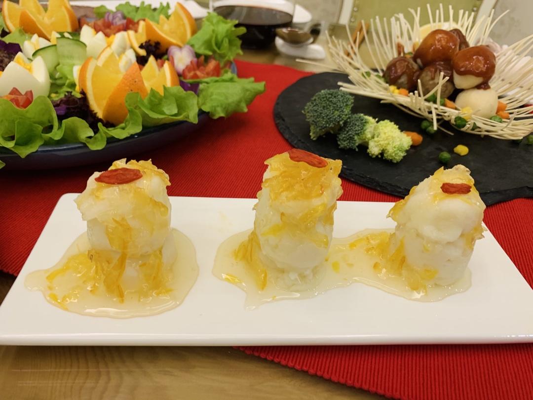 超级简单的蓝莓山药