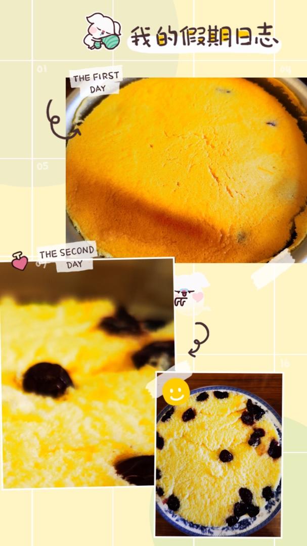 不开裂不回缩不掉皮的酸奶水浴法蛋糕