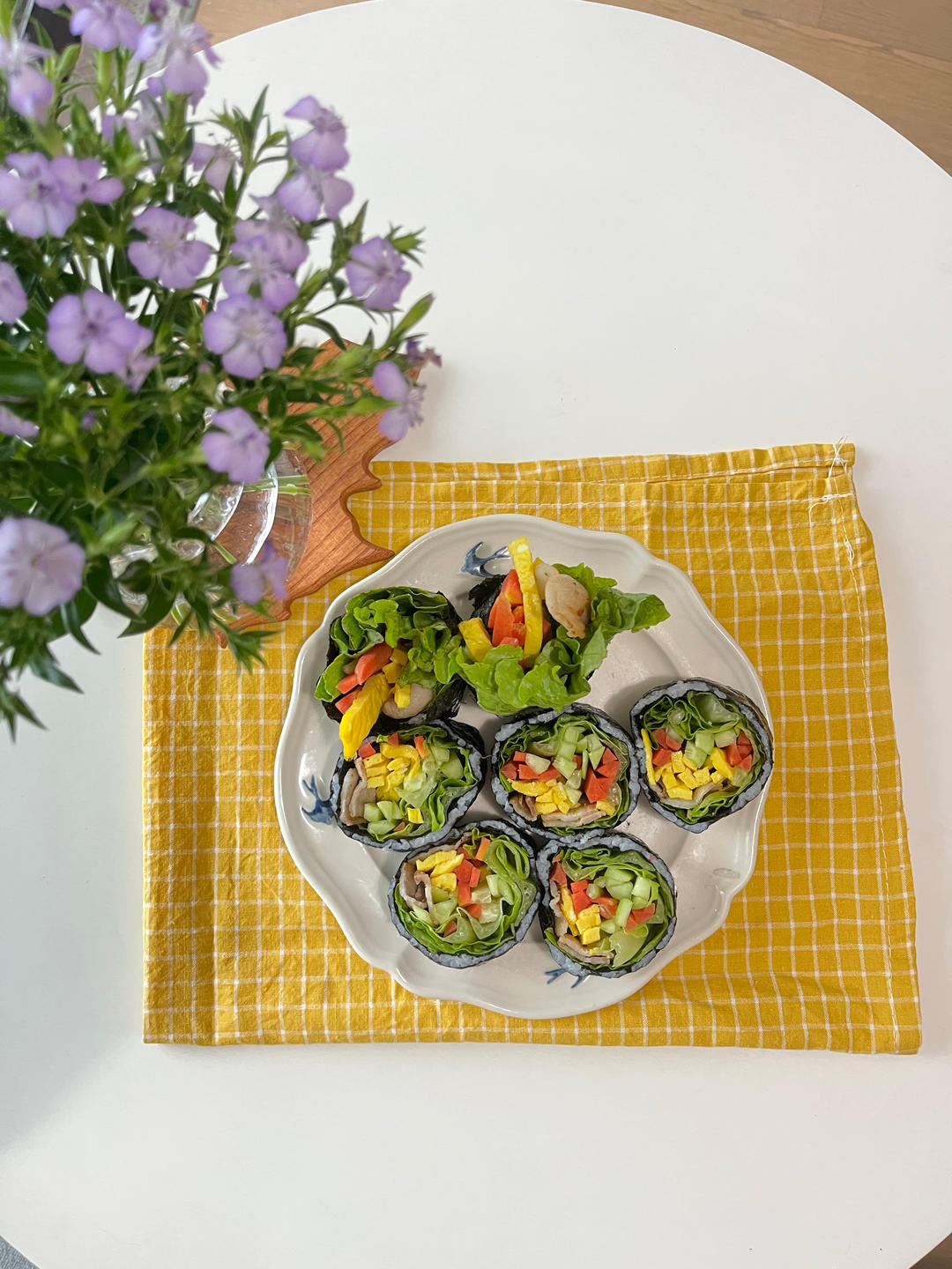 高颜值的紫菜包饭