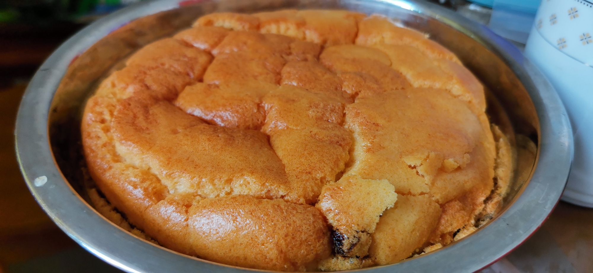 超级健康的红薯抹面蛋糕