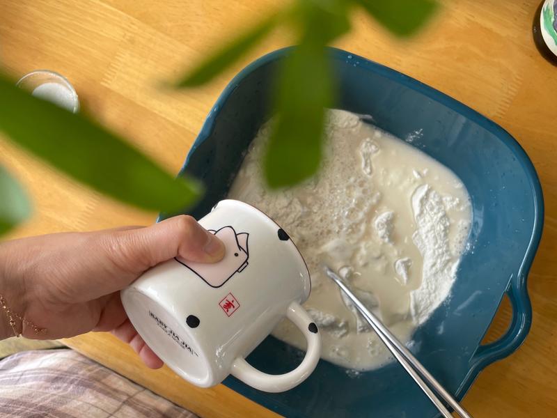 纯奶手撕吐司的做法 步骤1