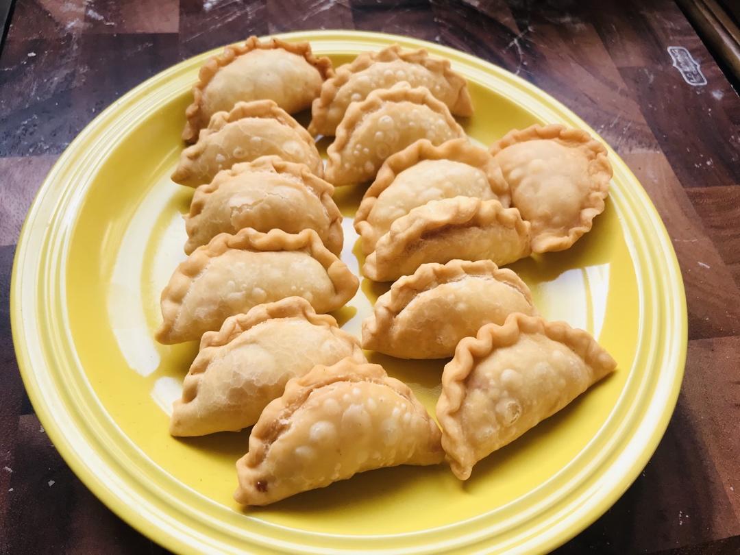 酥到掉渣的油角（油粿）