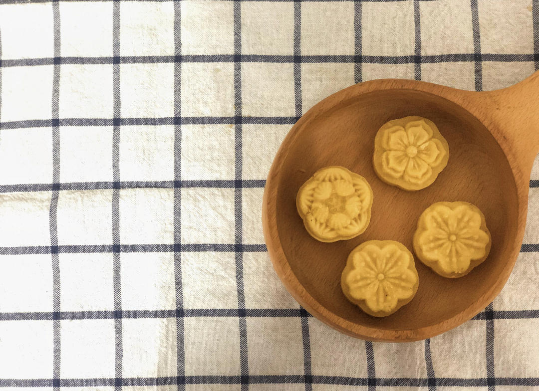 蔓越莓绿豆糕