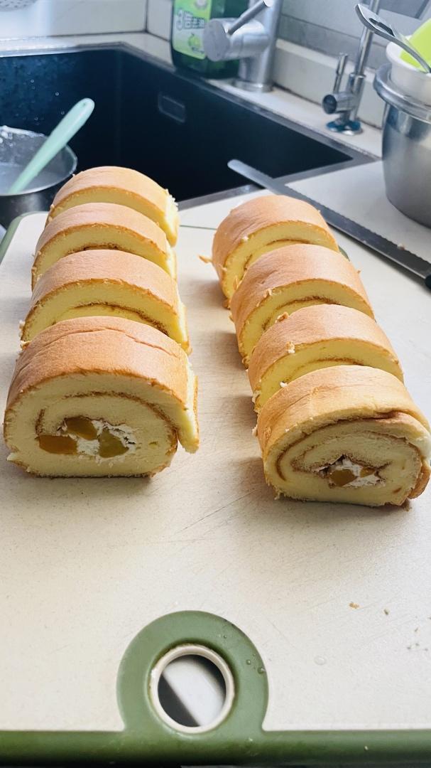 原味基础蛋糕卷(小五卷)