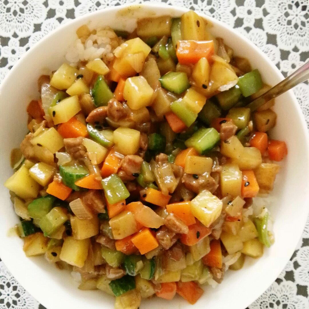 咖喱炒饭