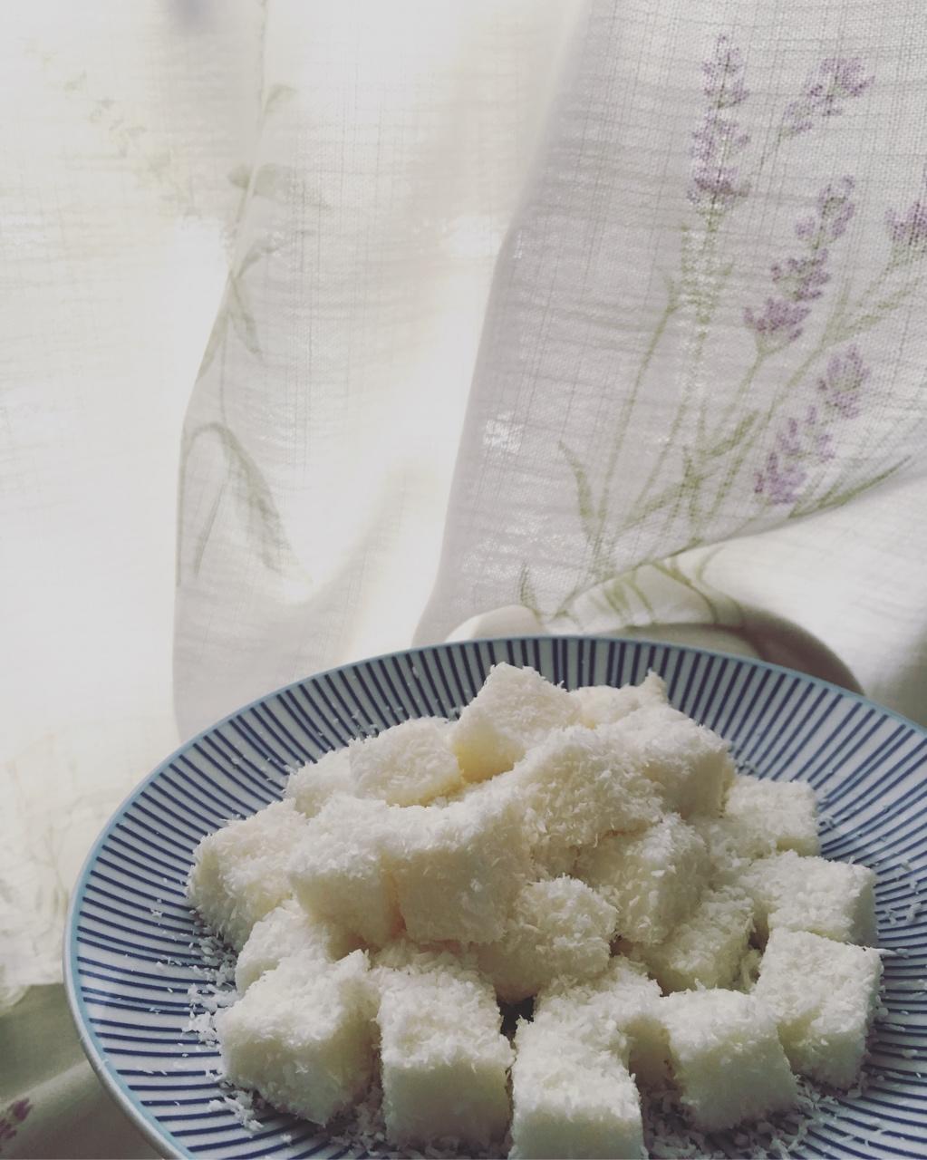 椰蓉牛奶小方-无淡奶油健康低糖