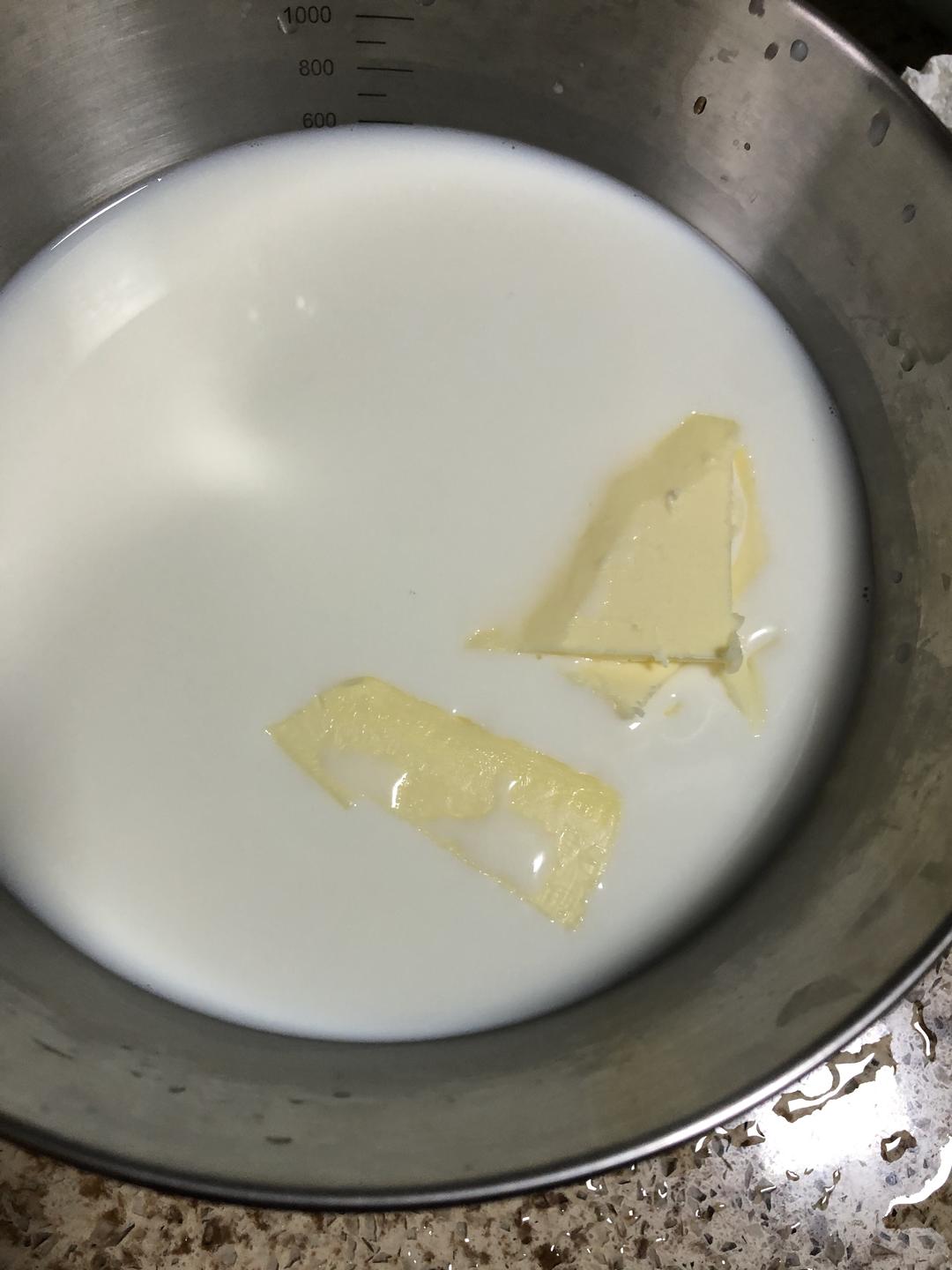 纯奶手撕吐司的做法 步骤1
