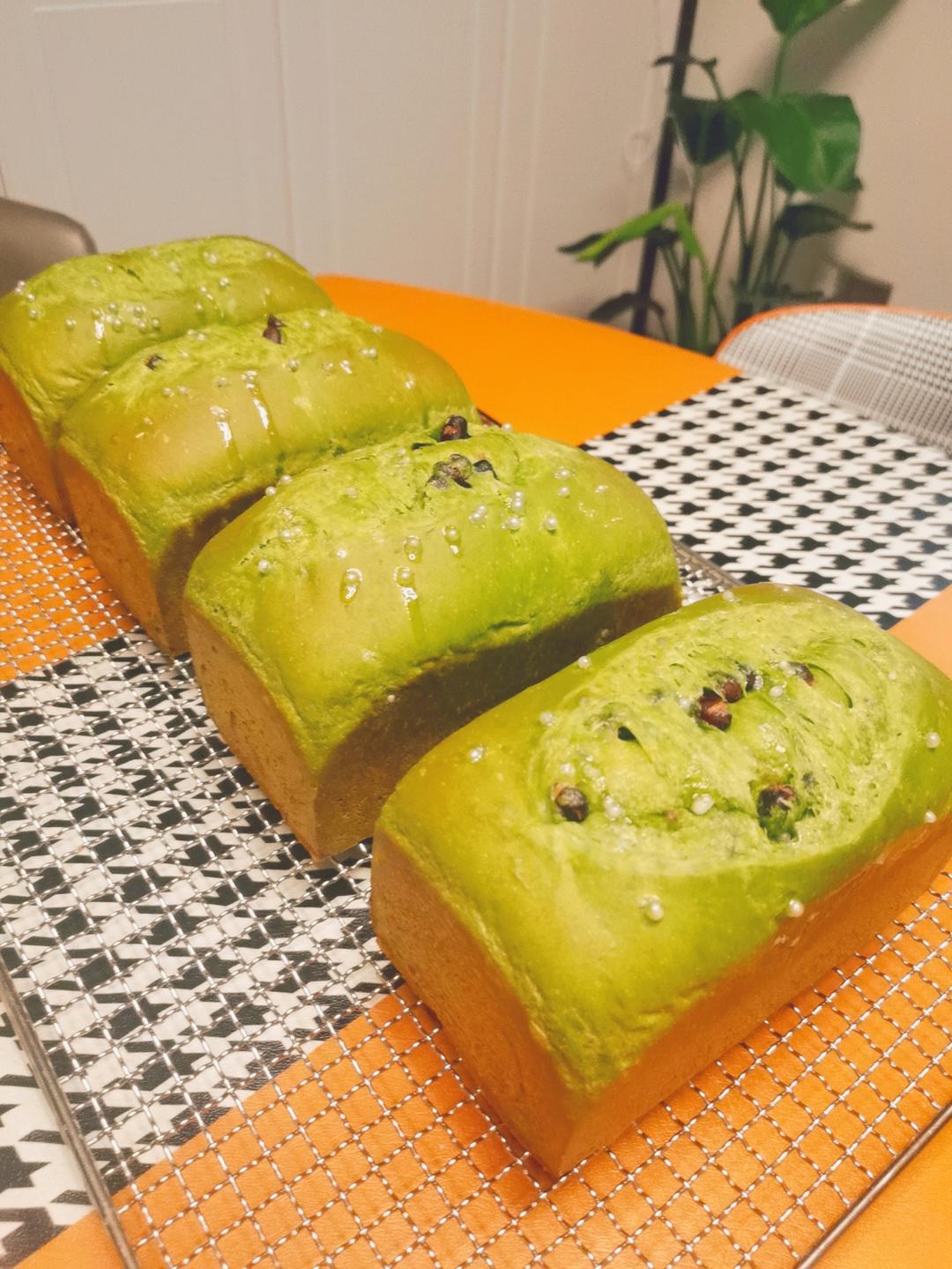 抹茶椰乳小吐司