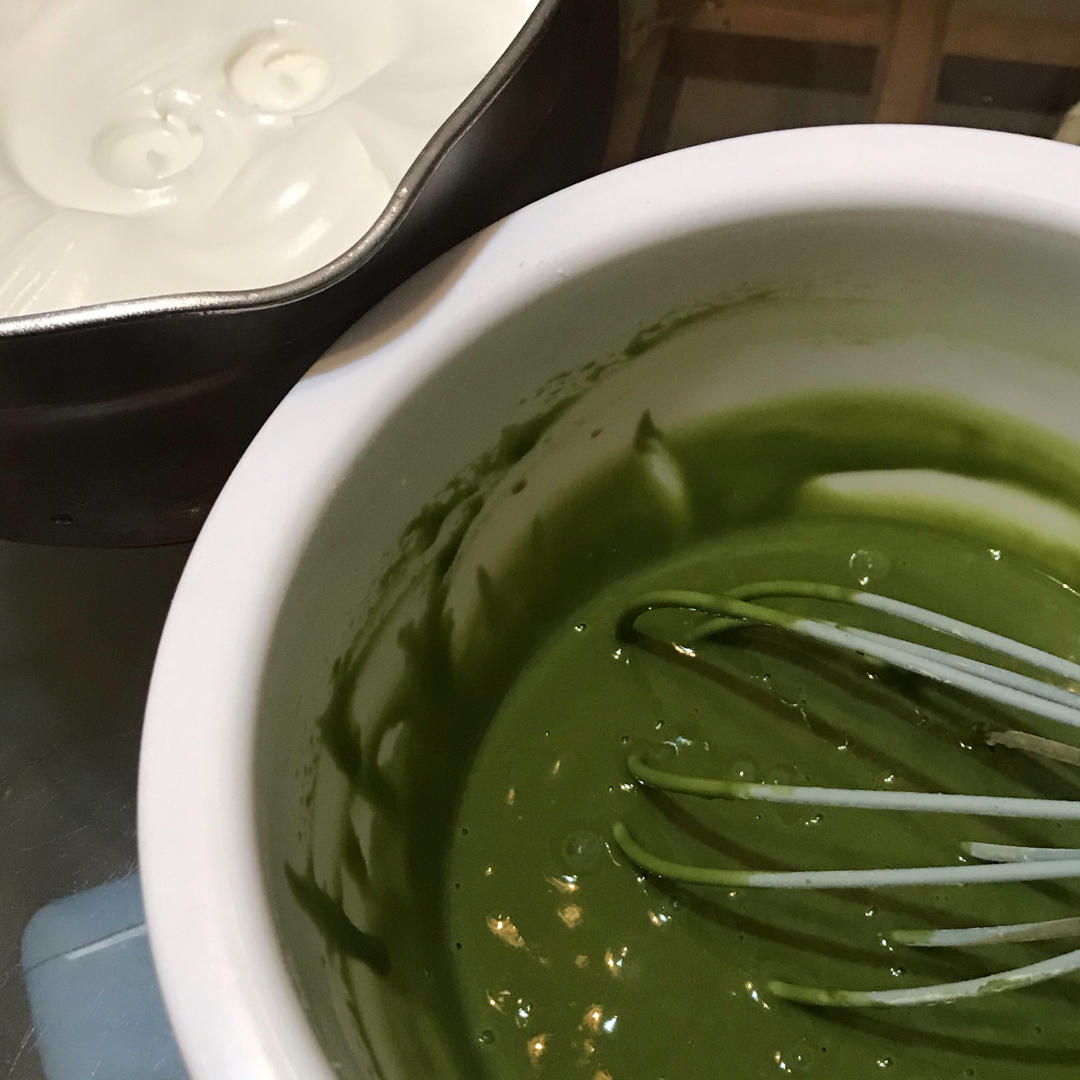抹茶戚风（6寸加高10厘米）