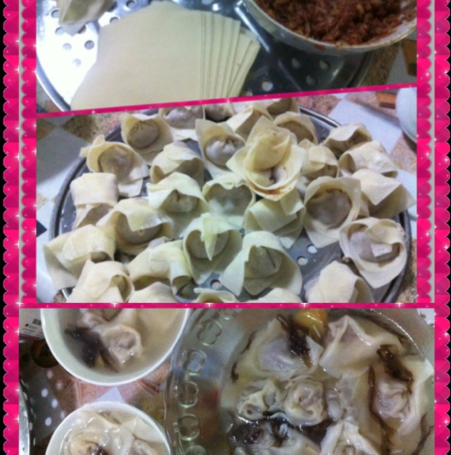 香菇鲜肉馄饨