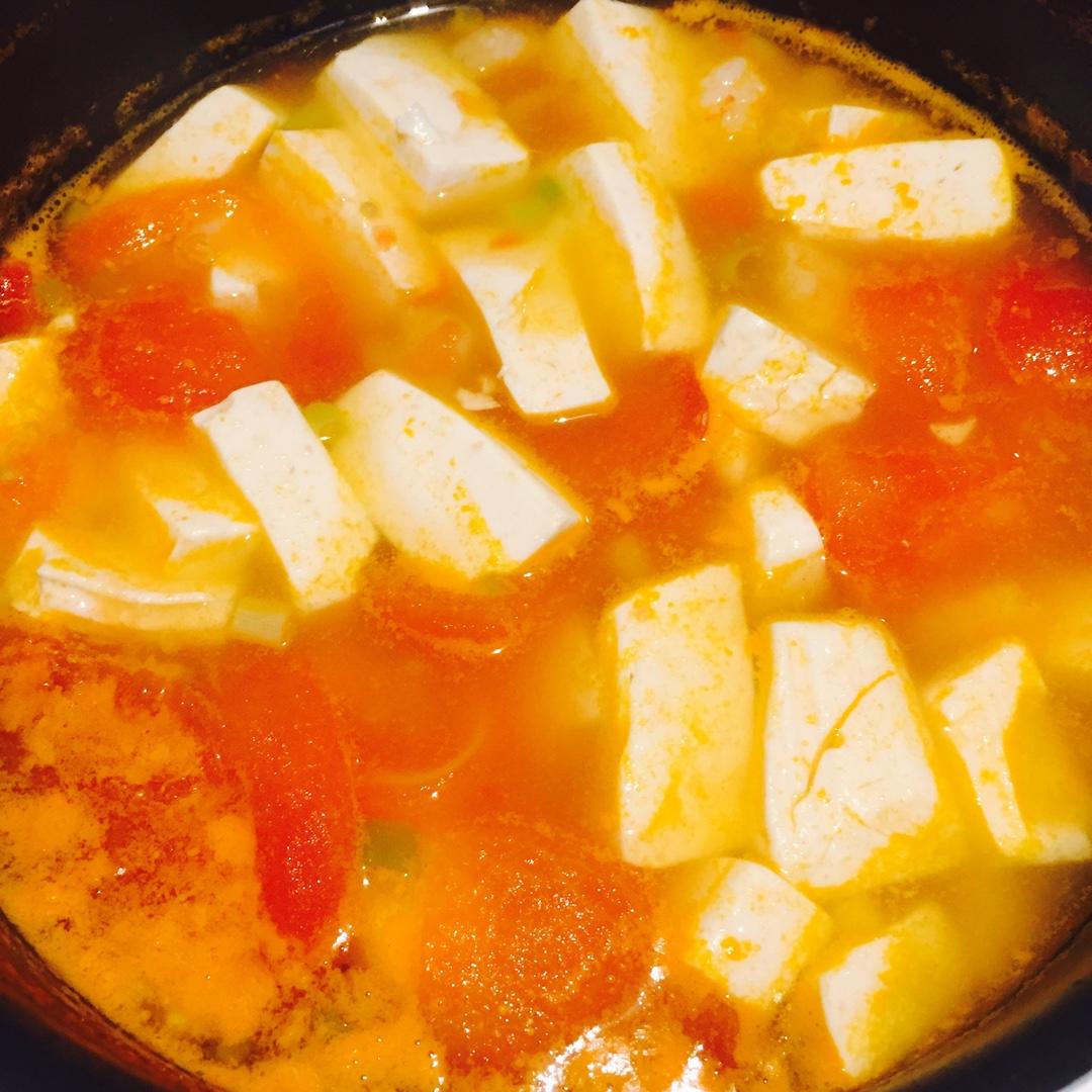 三鲜豆腐汤！