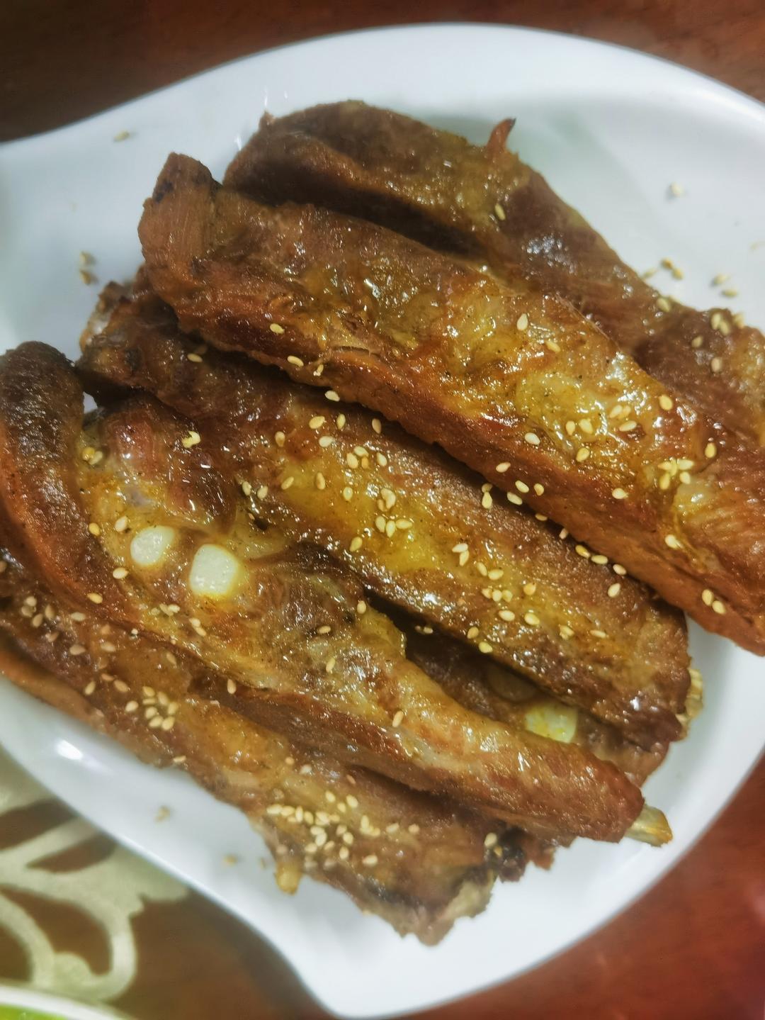 蒜香烤排骨（烤箱版）