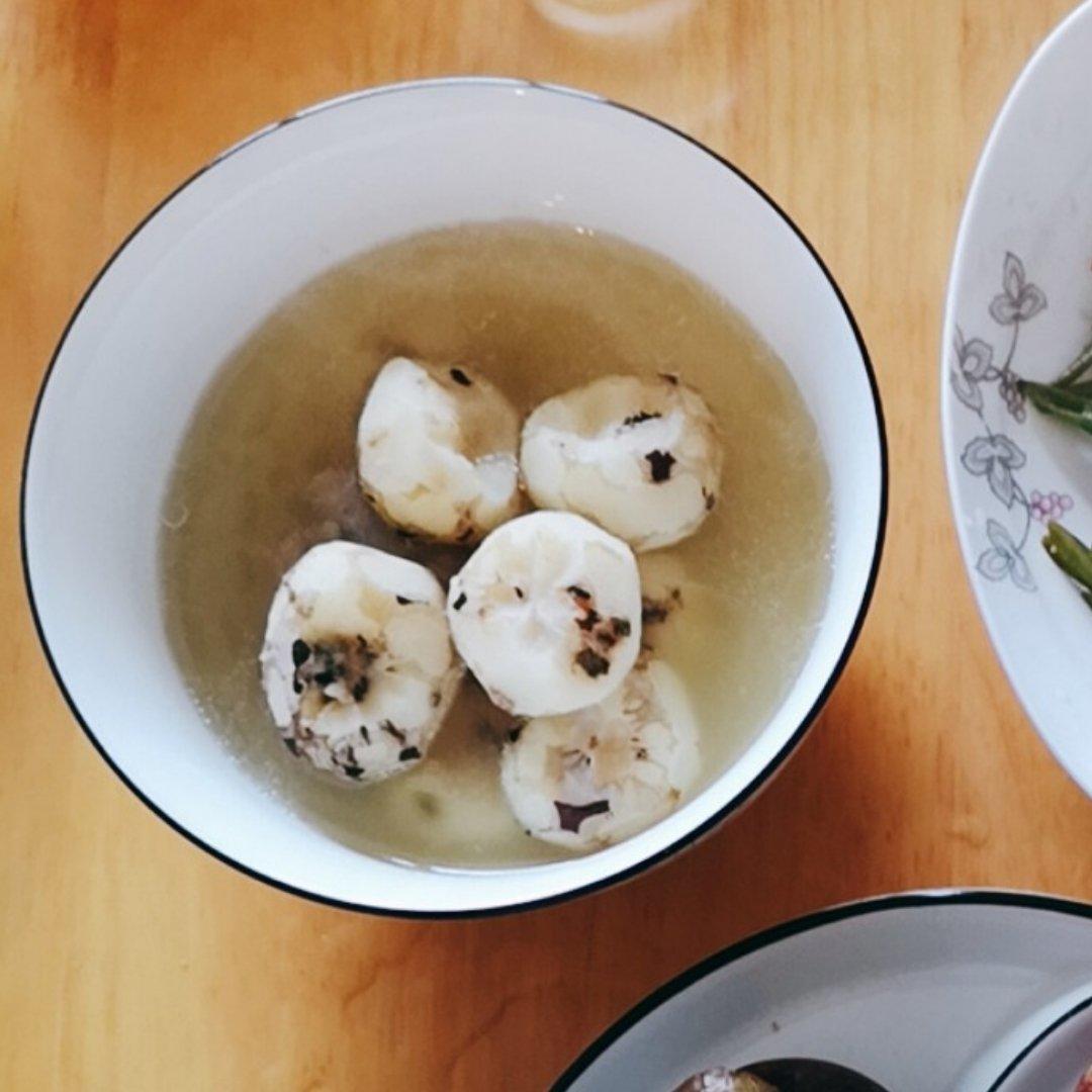 养生茨菇排骨汤