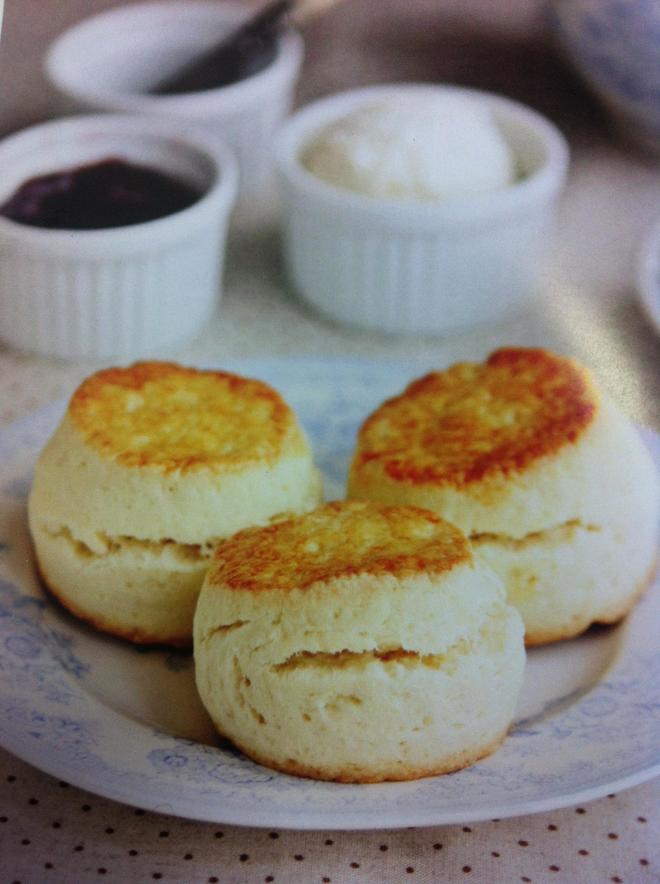 handmade鲜奶油原味司康fresh cream plain scone的做法