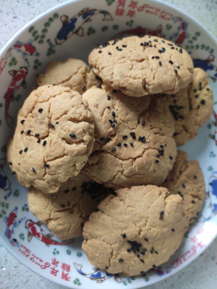 酥到掉渣‼️桃酥～玉米油版！超简单✌️