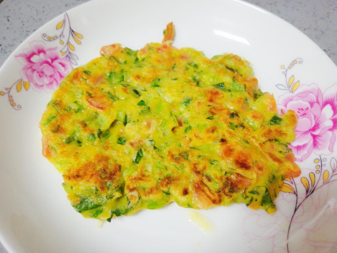 五彩蔬菜饼的做法