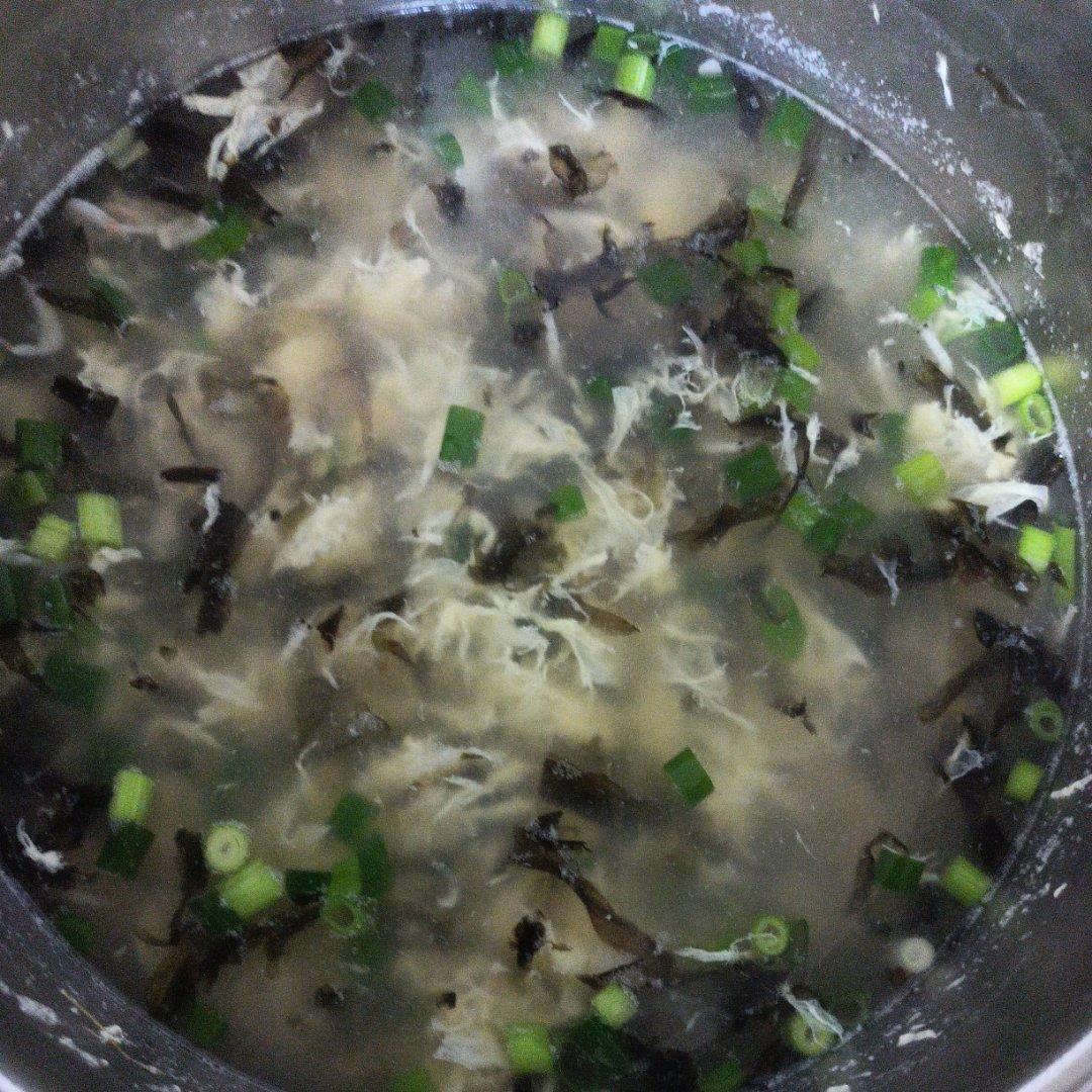 最鲜美好喝的「紫菜蛋花汤」
