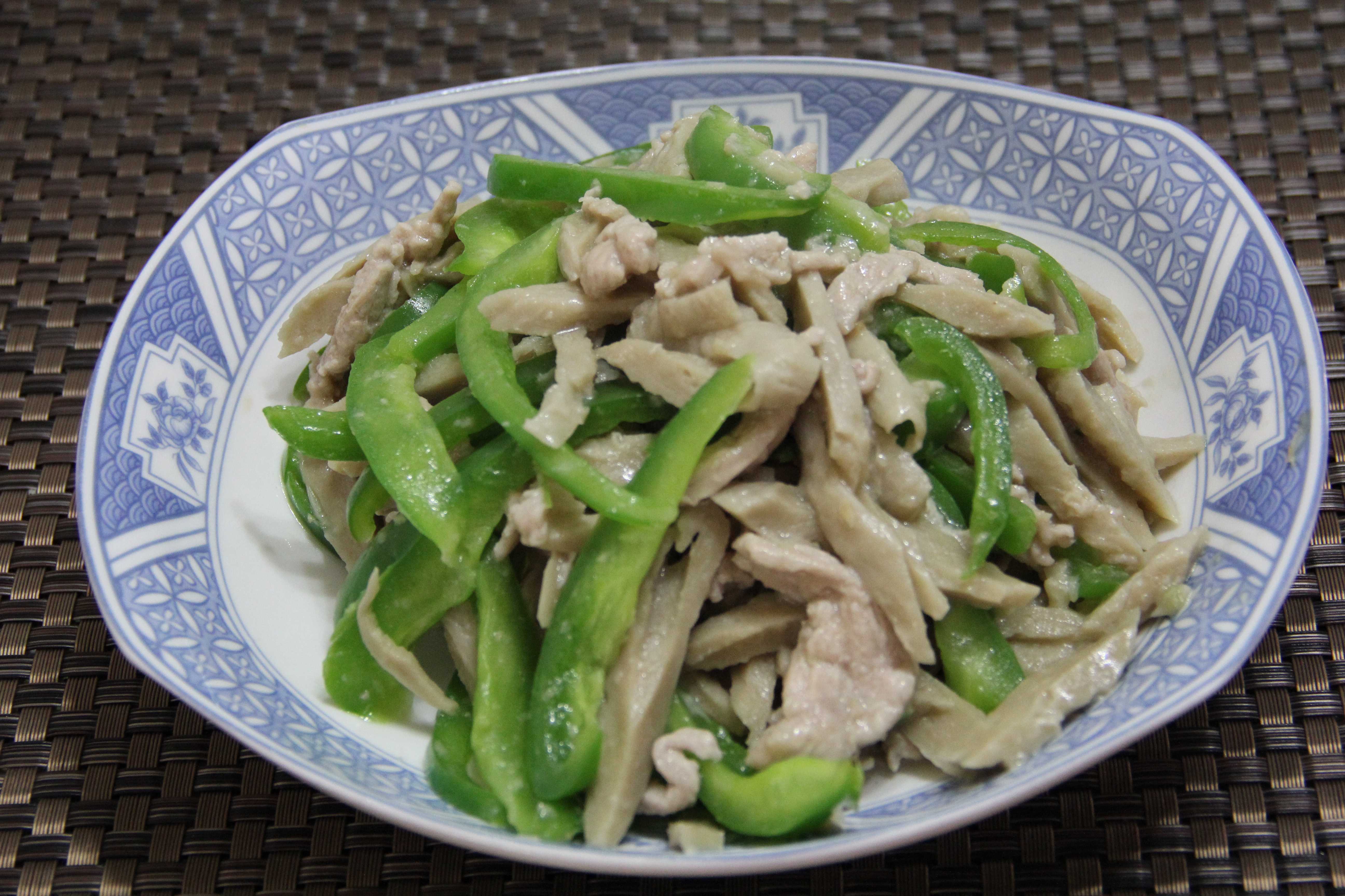 青椒肉丝
