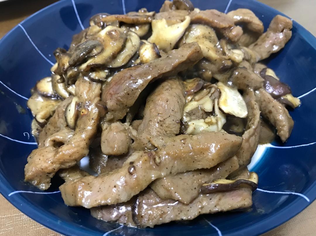 香菇炒肉