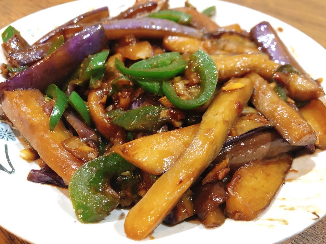 下饭神菜 酱爆茄子