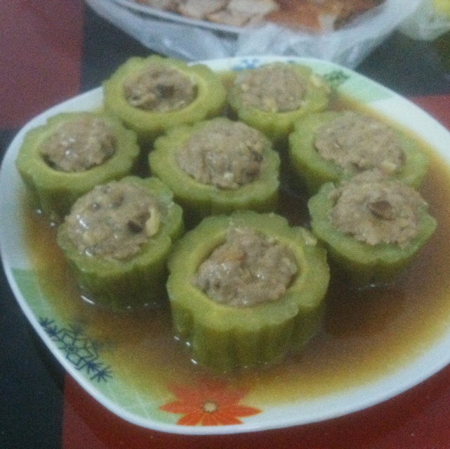 肉酿苦瓜