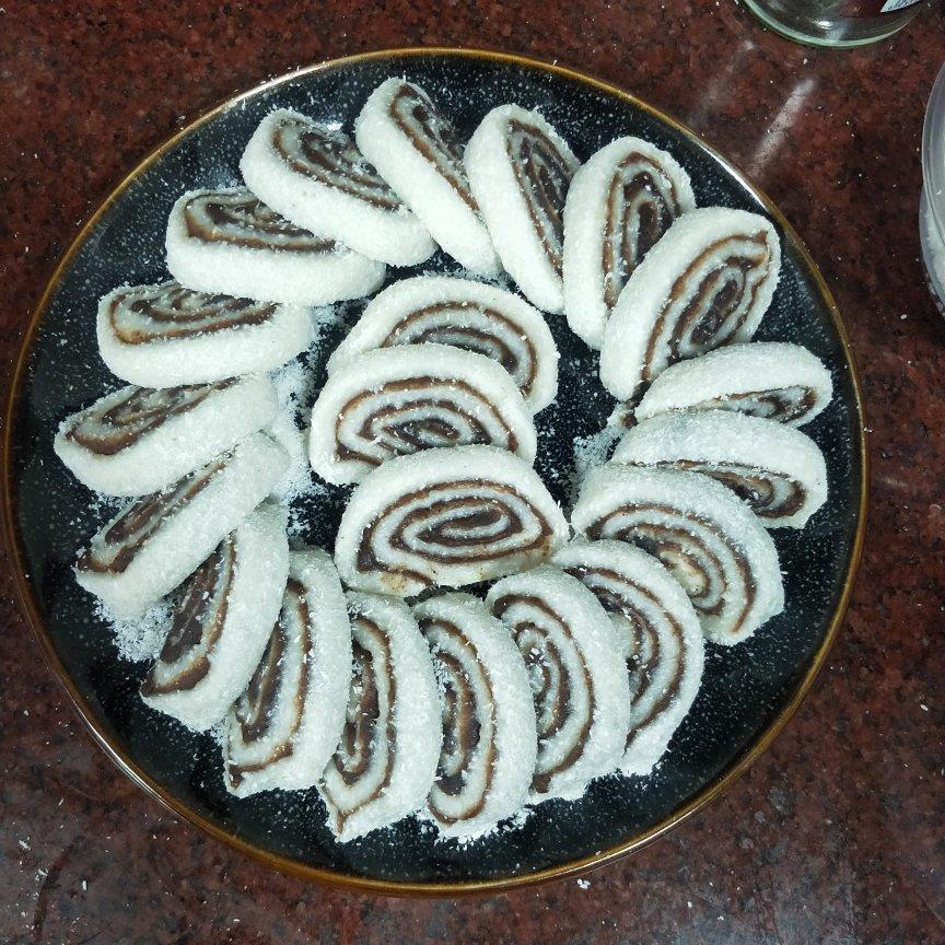 糯米红豆沙卷