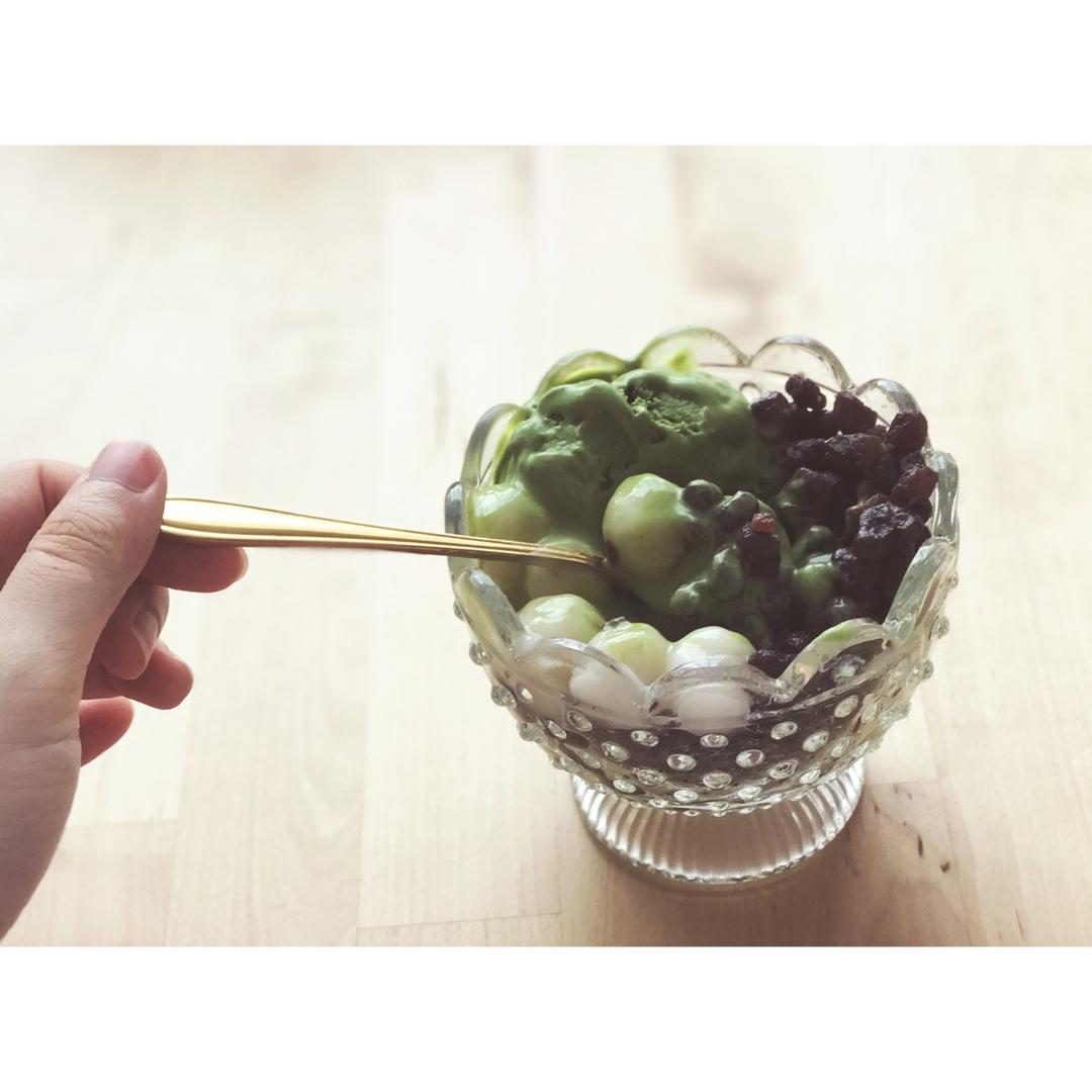 《宇治抹茶雪糕x白玉蜜豆教程《仓之食》10｜无需雪糕机～》