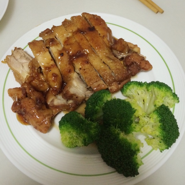 日式照烧鸡排饭