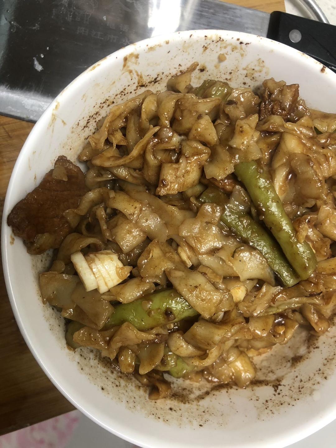 家庭版豆角焖面