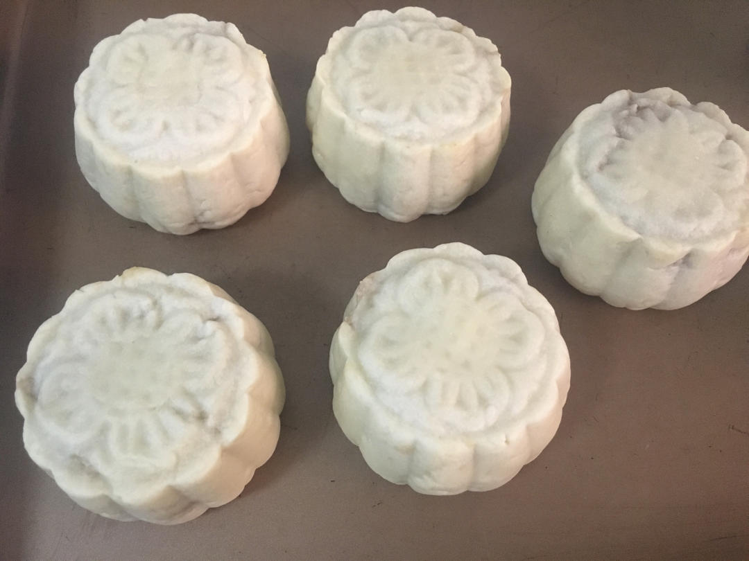 流心奶黄月饼（无吉士粉/转化糖浆版本）【曼食慢语】