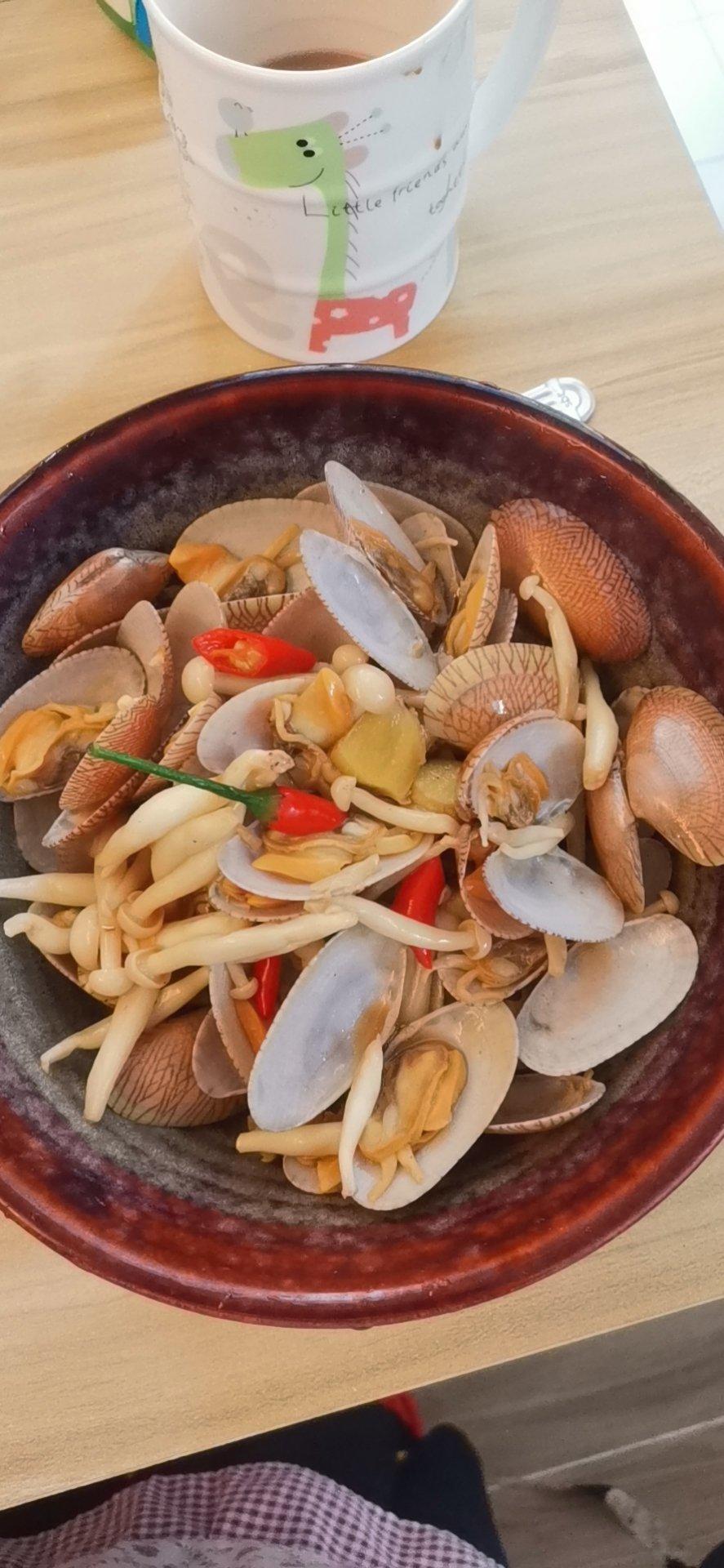 5分钟快手菜❗️秒杀路边摊爆炒花甲～好吃到爆