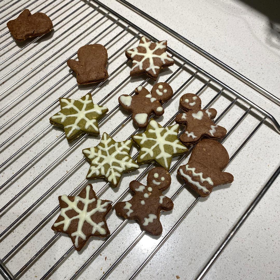 【圣诞】法式姜饼人饼干~姜糖饼干