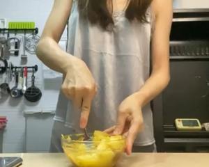 芝士咖喱火腿土豆碱水球的做法 步骤3