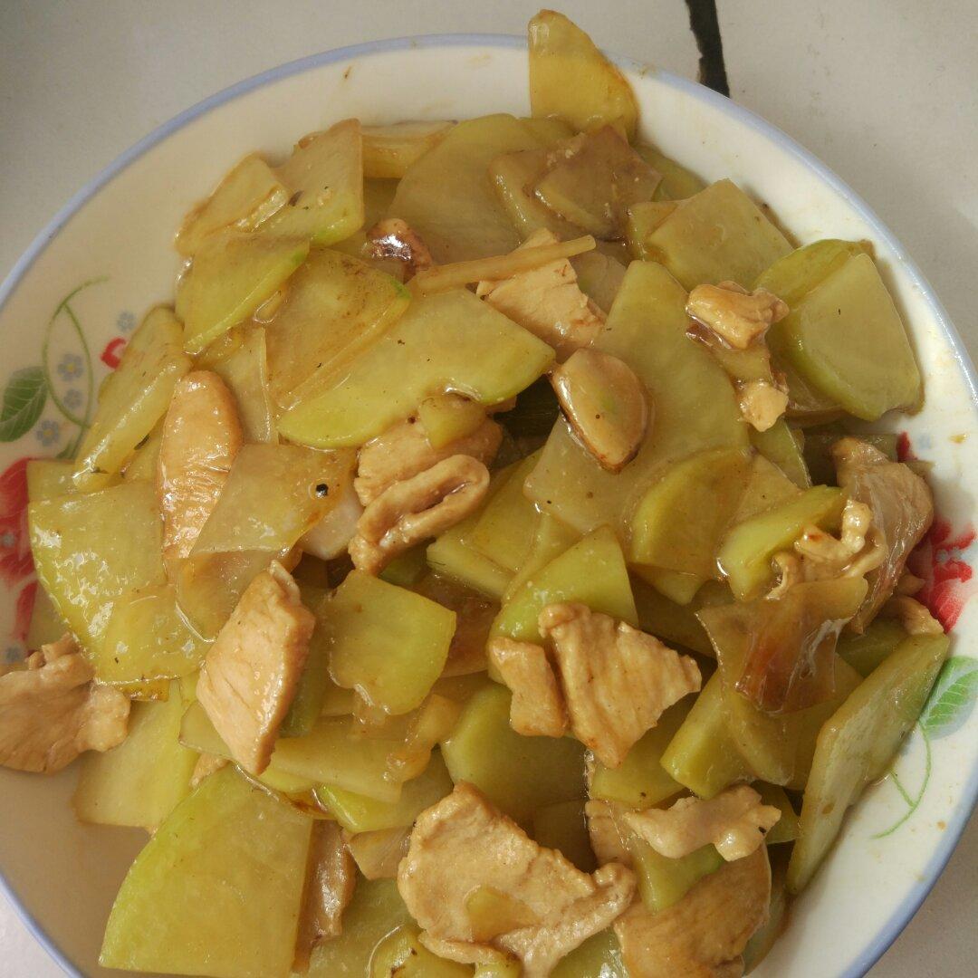 土豆片炒肉