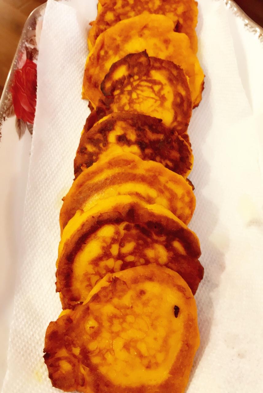 南瓜糯米饼