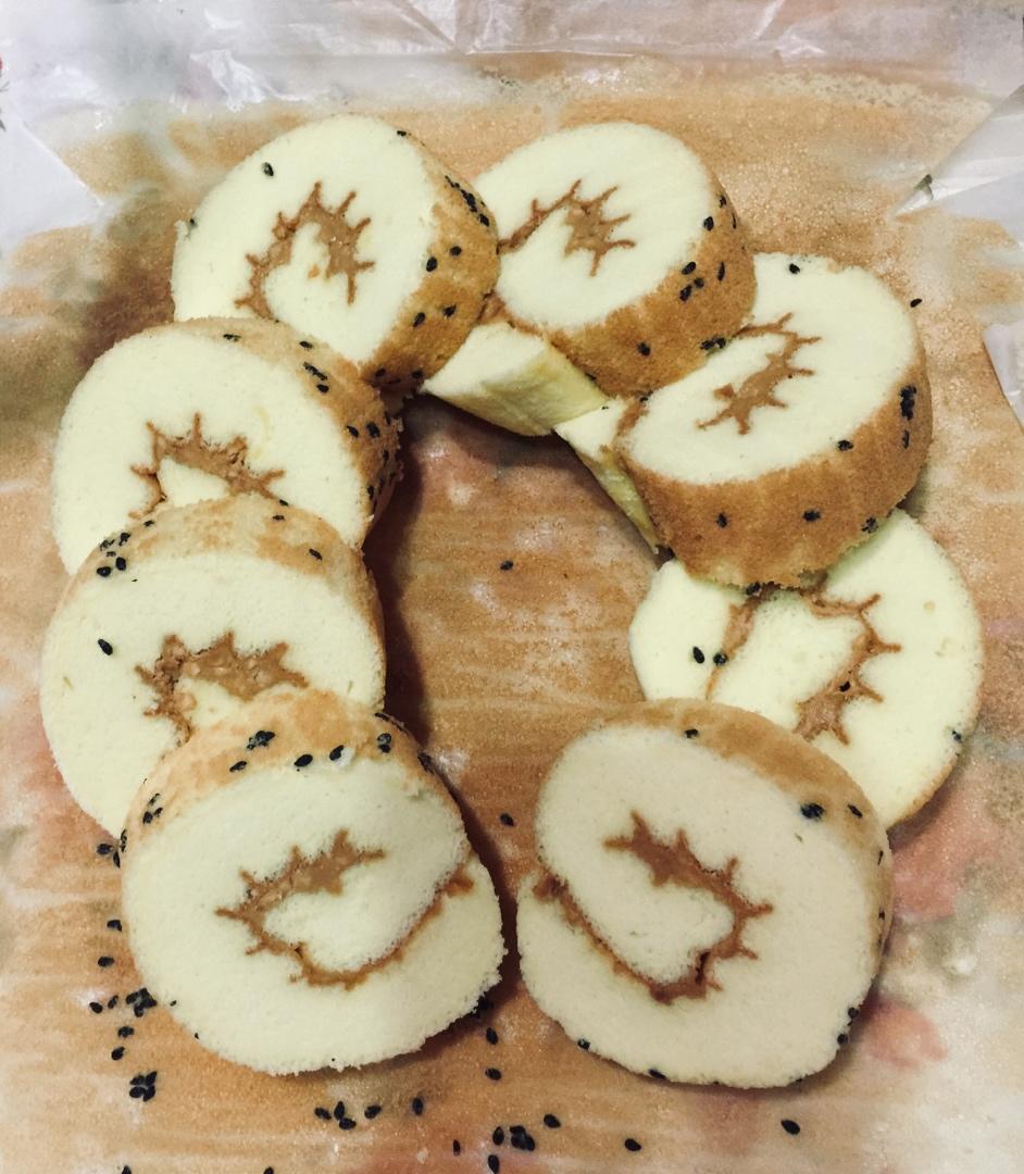 基础原味蛋糕卷