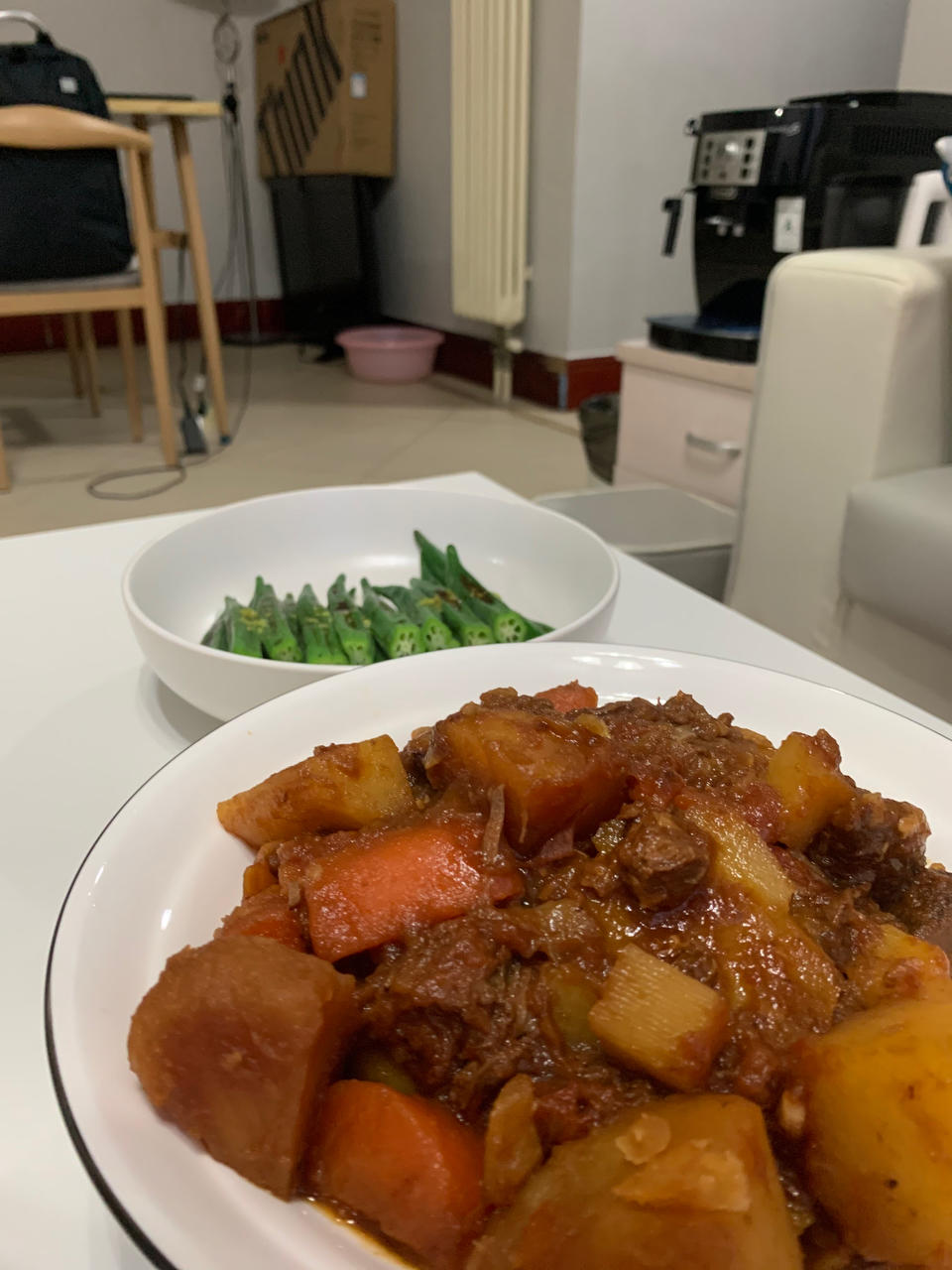番茄土豆炖牛腩